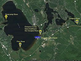 Rivers of Ossipee Lake